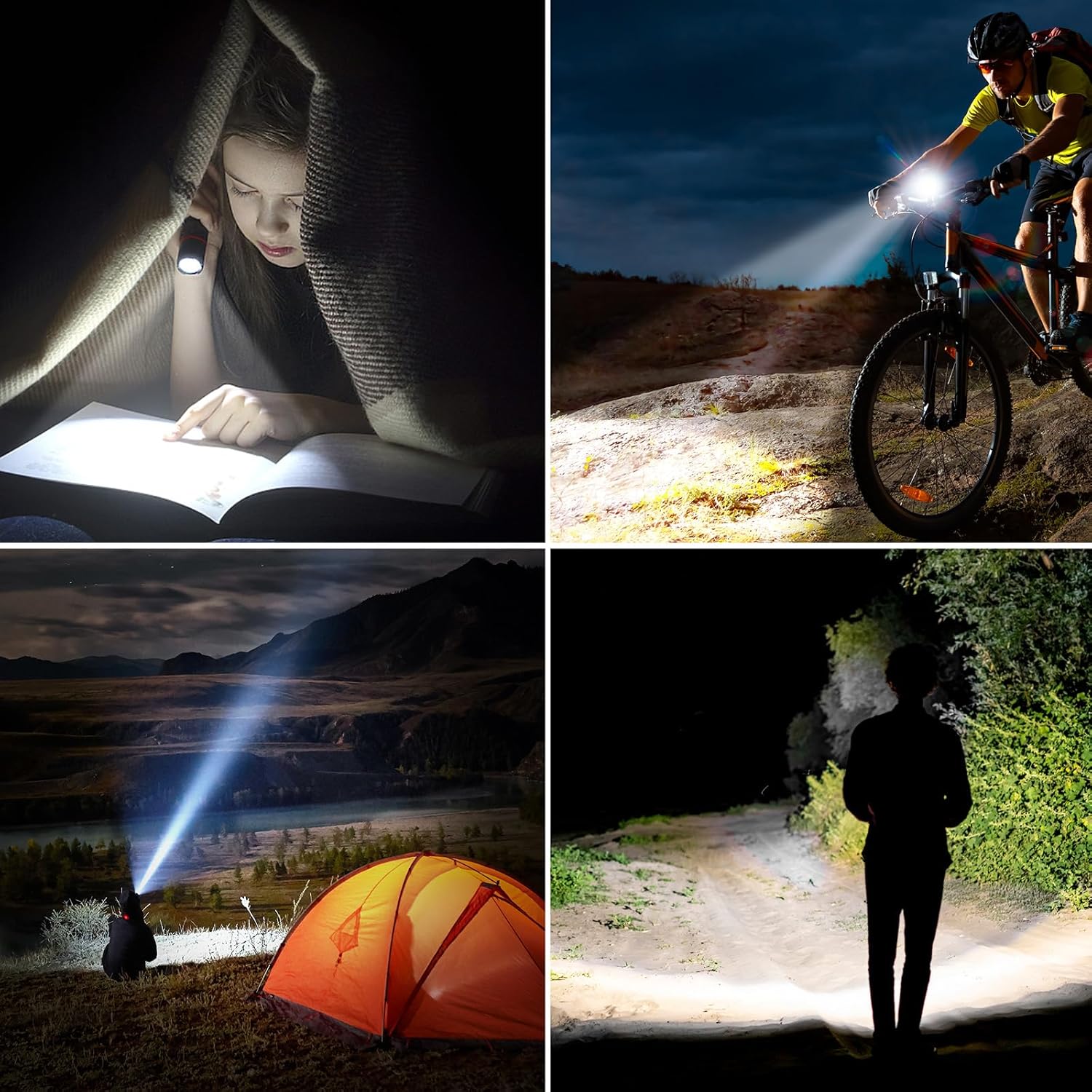 Blukar Rechargeable LED Flashlight