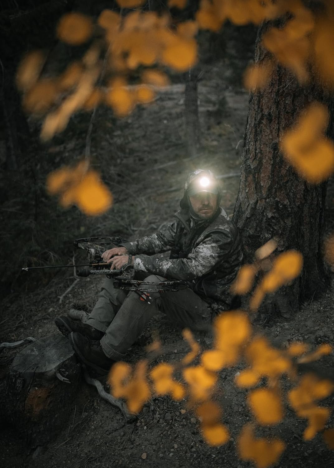 Princeton Tec Remix 450 Lumens Multi-Cam Red LED Headlamp