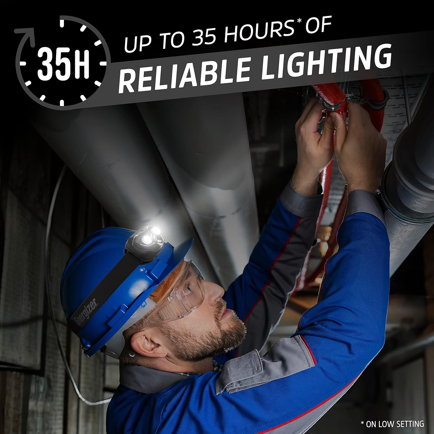 Energizer LED Headlamp PRO260 4-Pack