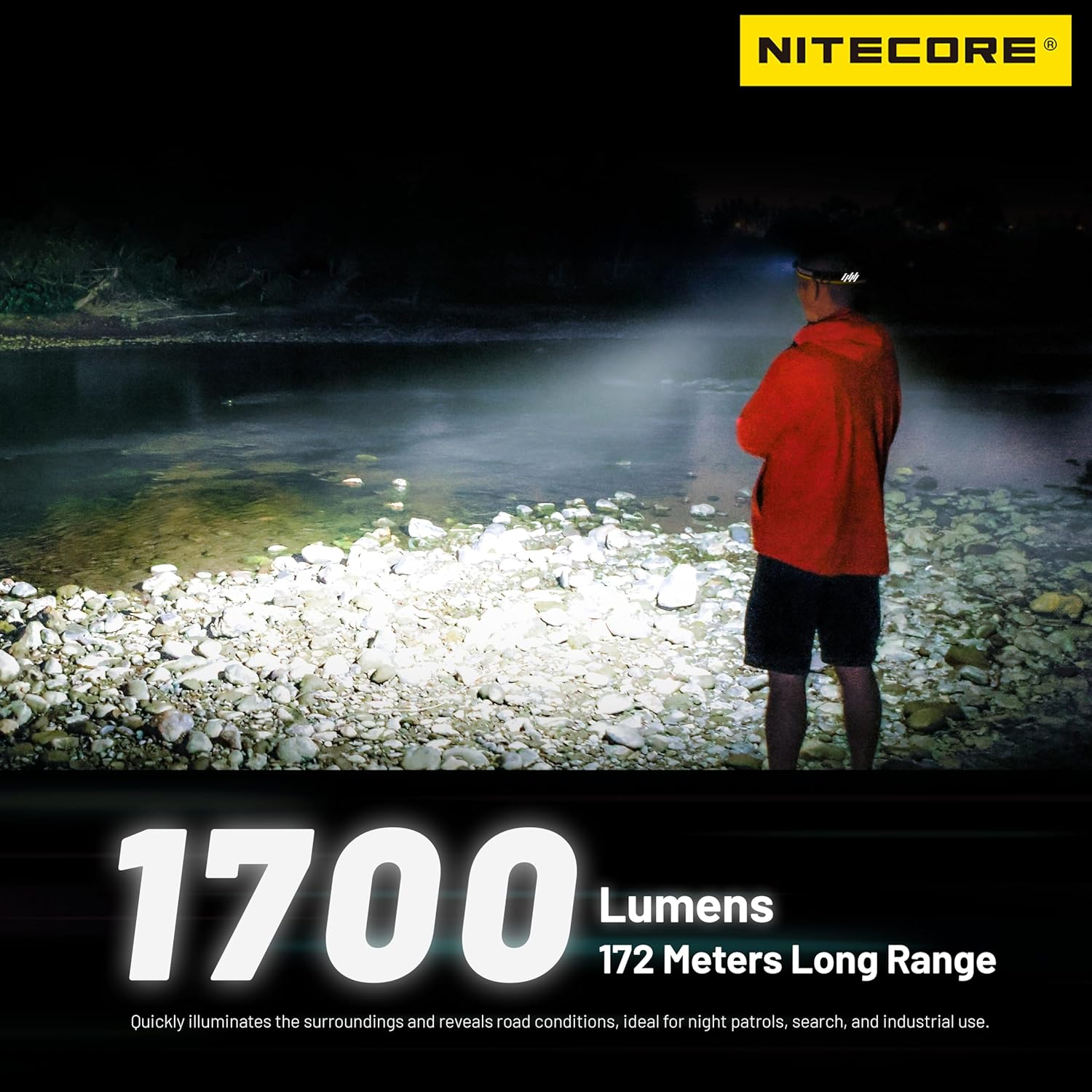 Secure Bright 1700 Lumens Headlamp