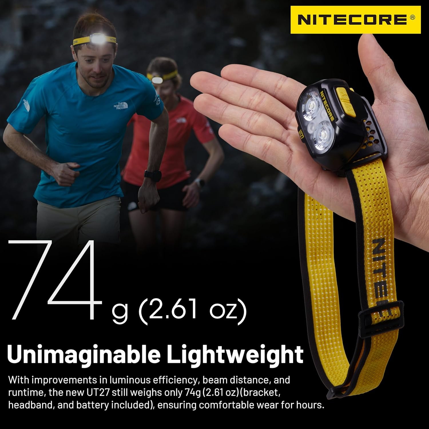 Nitecore UT27 Dual Beam Headlamp