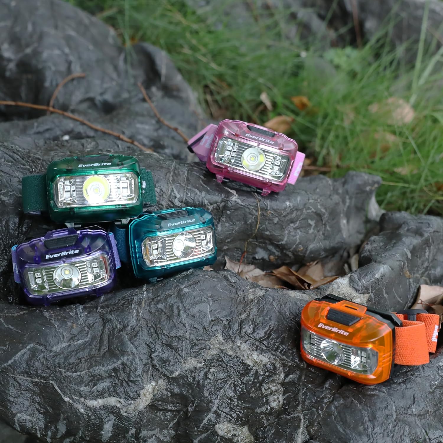 1000 Lumens Rechargeable LED Camping Lantern 5-Piece Headlamp