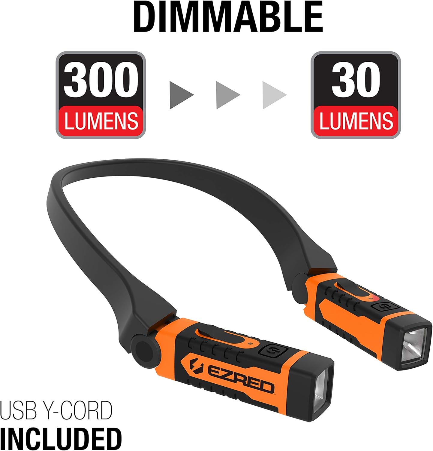EZRED NK15-OR ANYWEAR Rechargeable Neck Light