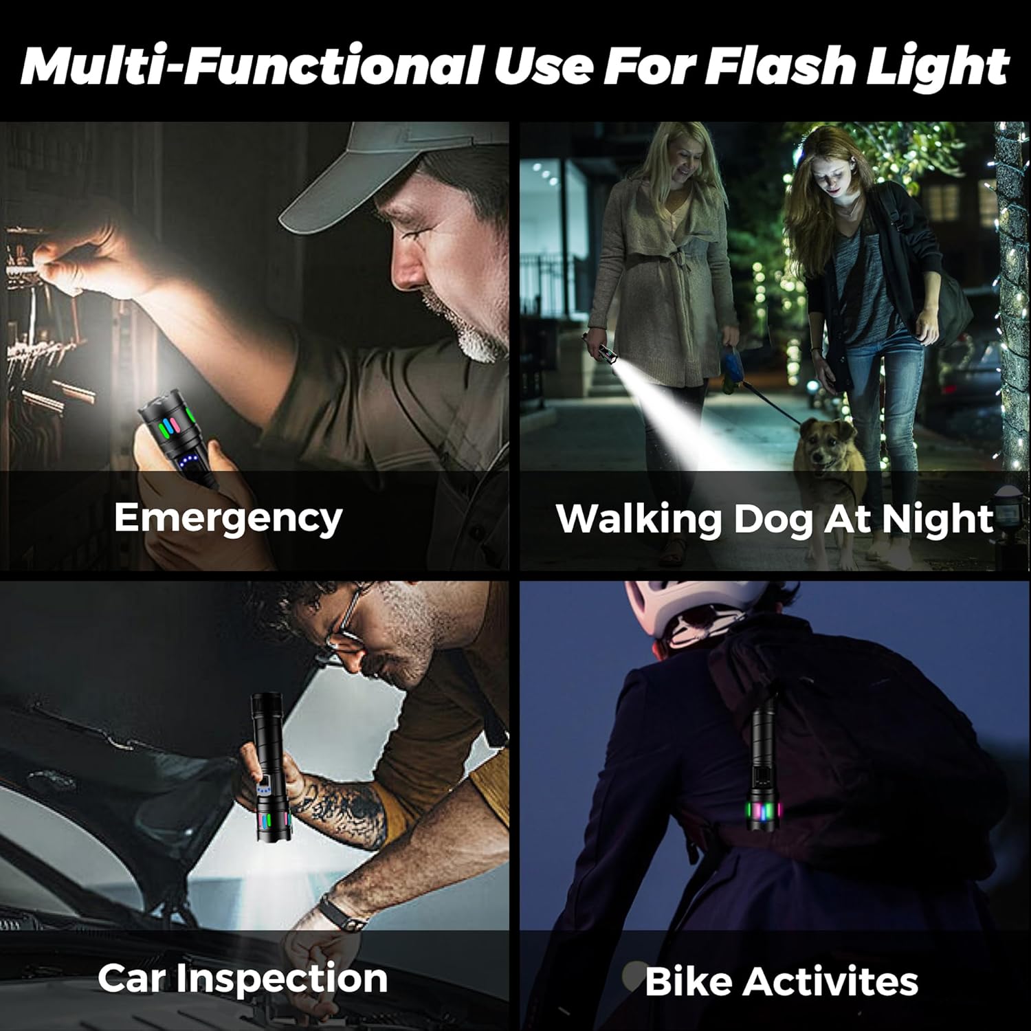 2025 Super Bright 1000000LM Flashlight