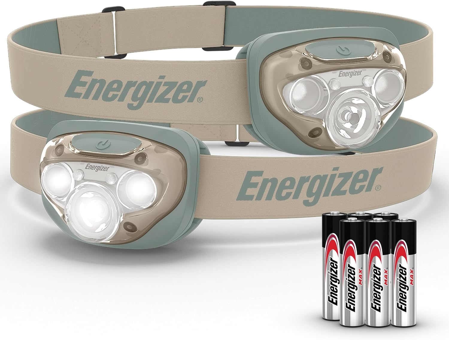 Energizer 2-Pack LED Headlamp PRO Durable Reliable Outdoor Light
