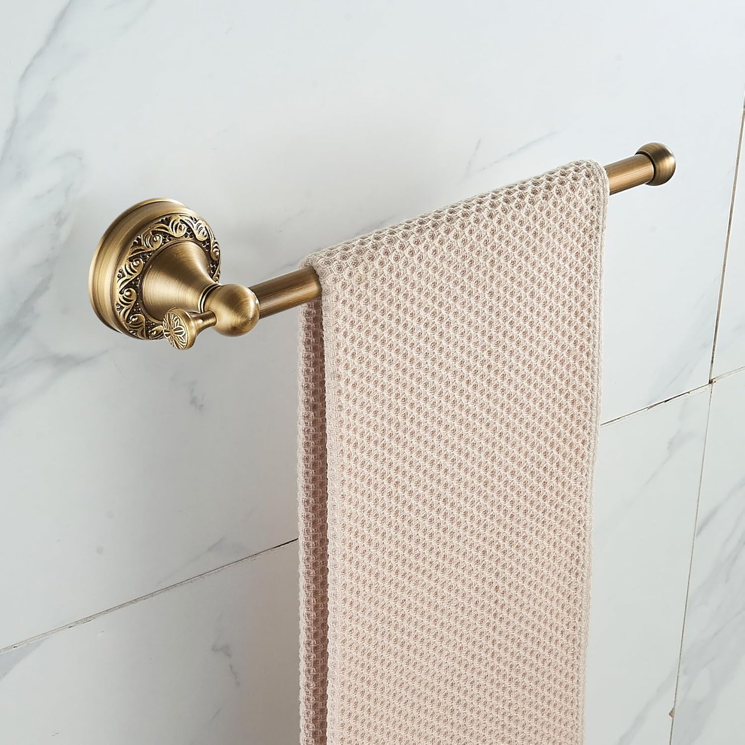 Heavy Duty Towel Bar Rustproof Brass Towel Holder