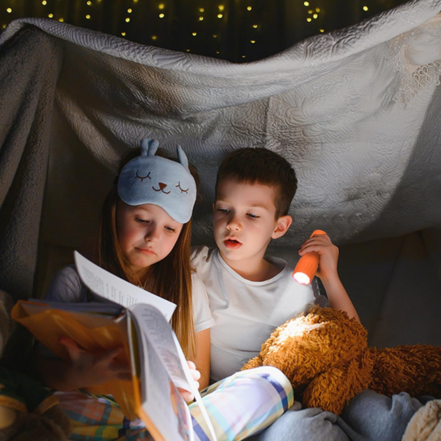 Works In The Dark 9-LED Flashlight Pack