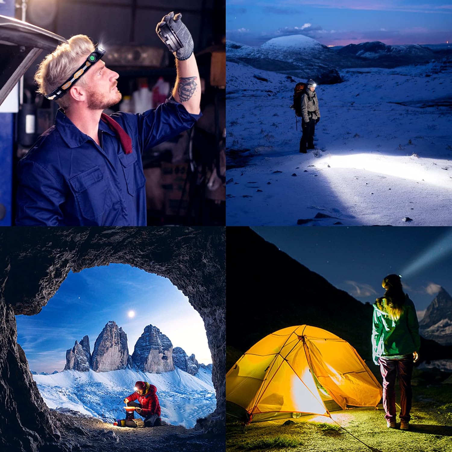 Sofirn Rechargeable Dual LED Headlamp