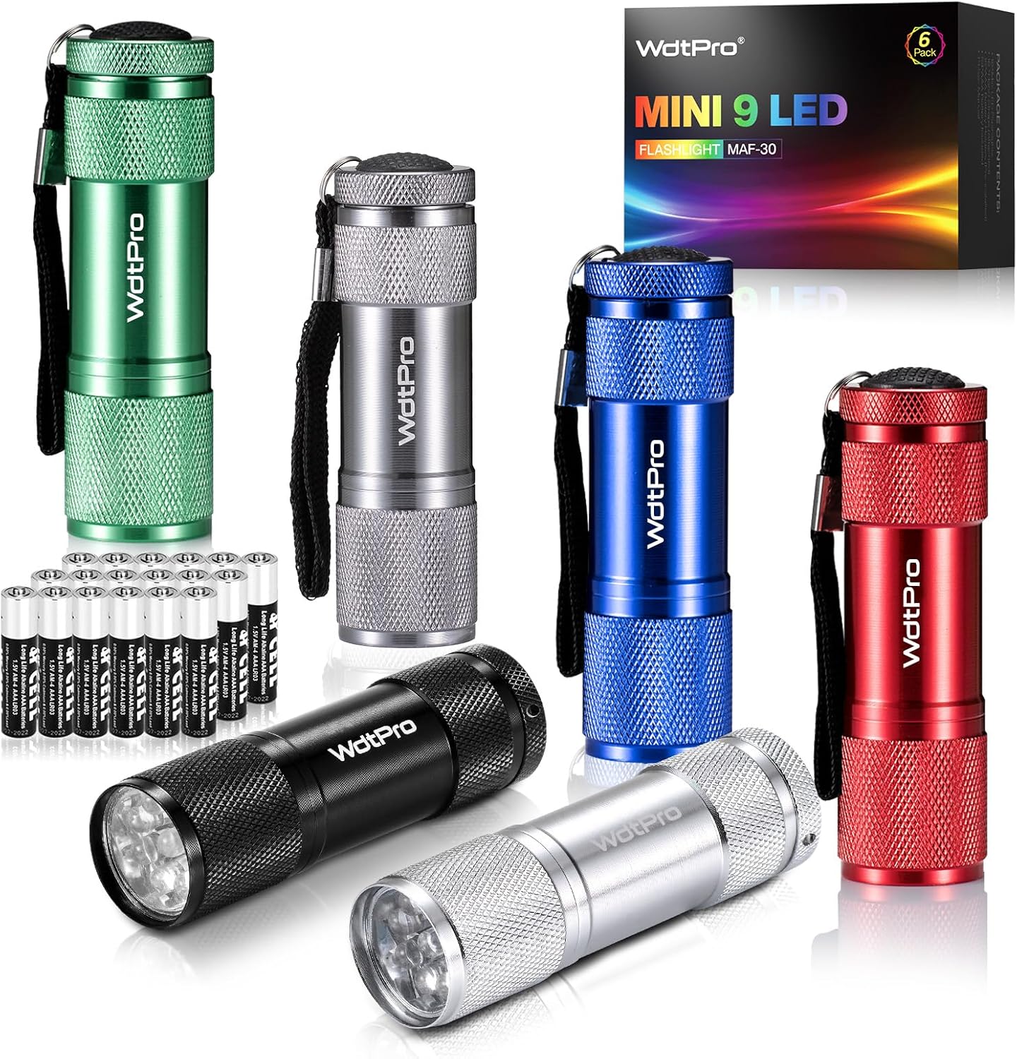 WdtPro Mini LED Flashlights