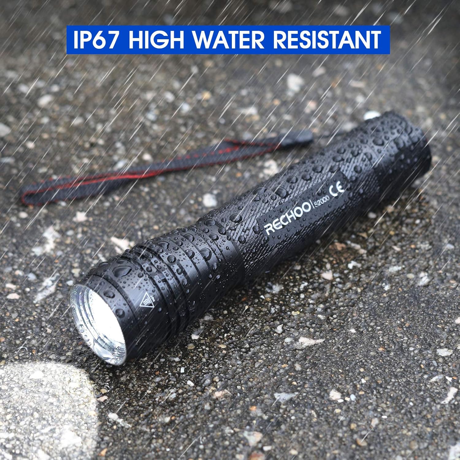 RECHOO S2000 LED Flashlight