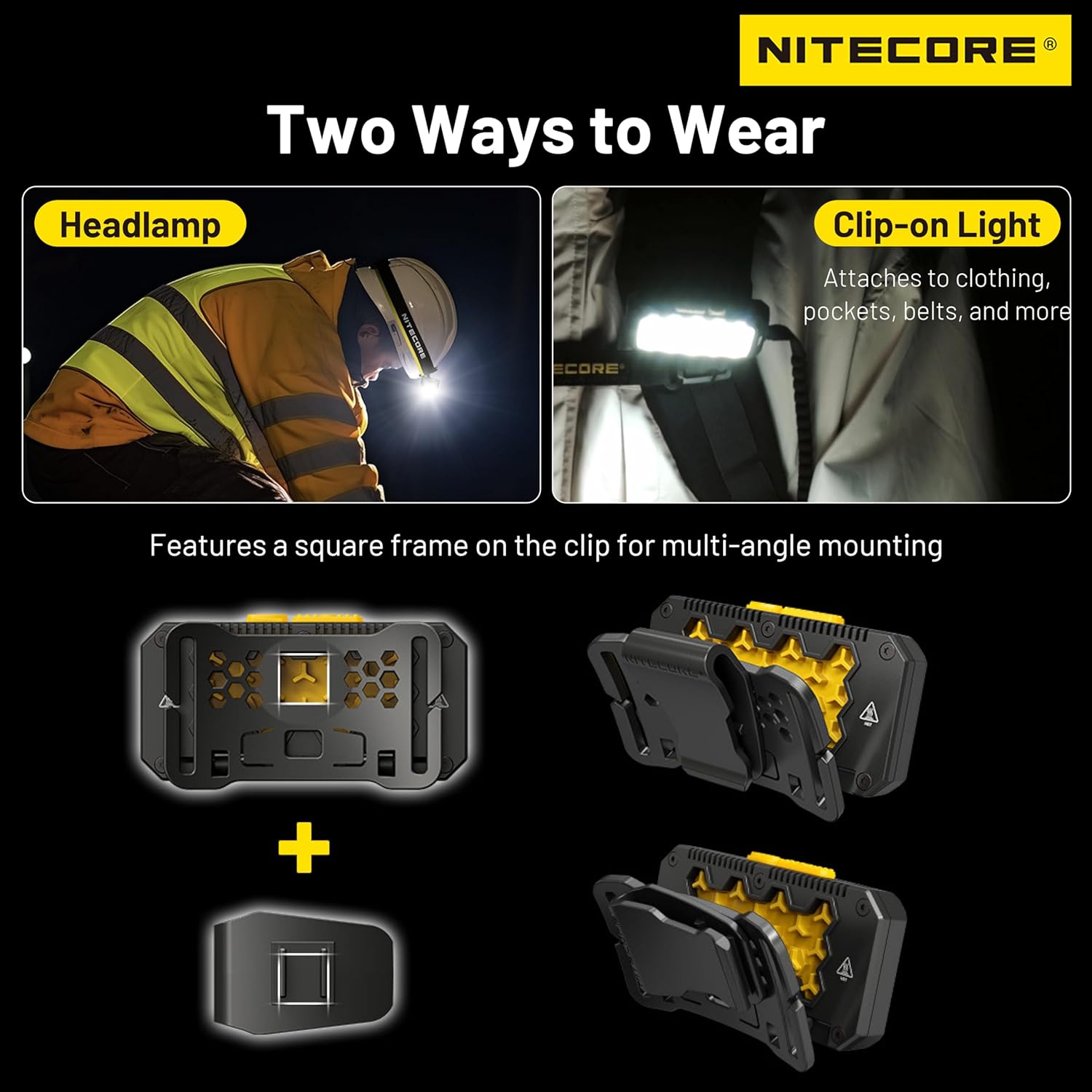 Nitecore HU2000 2000 LUMEN WORK HEADLAMP
