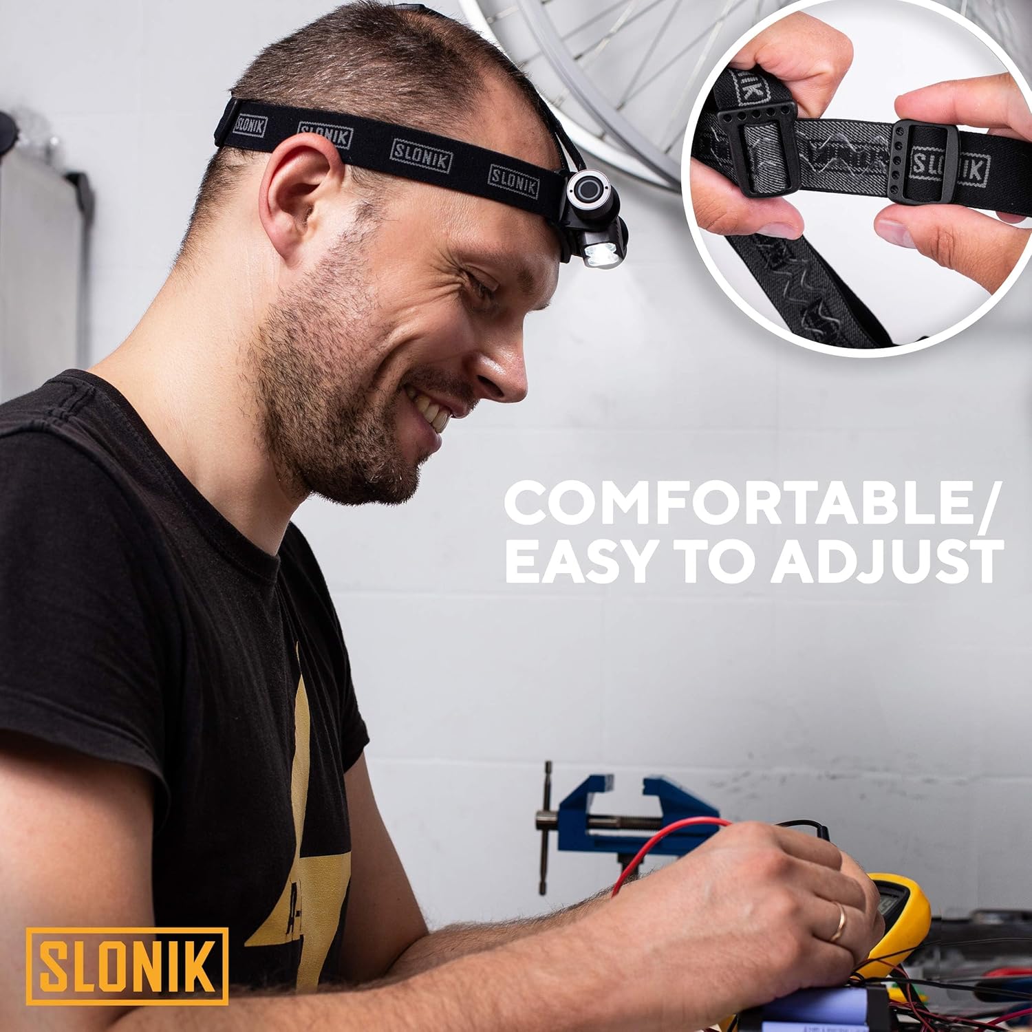 1000 Lumen Rechargeable Headlamp