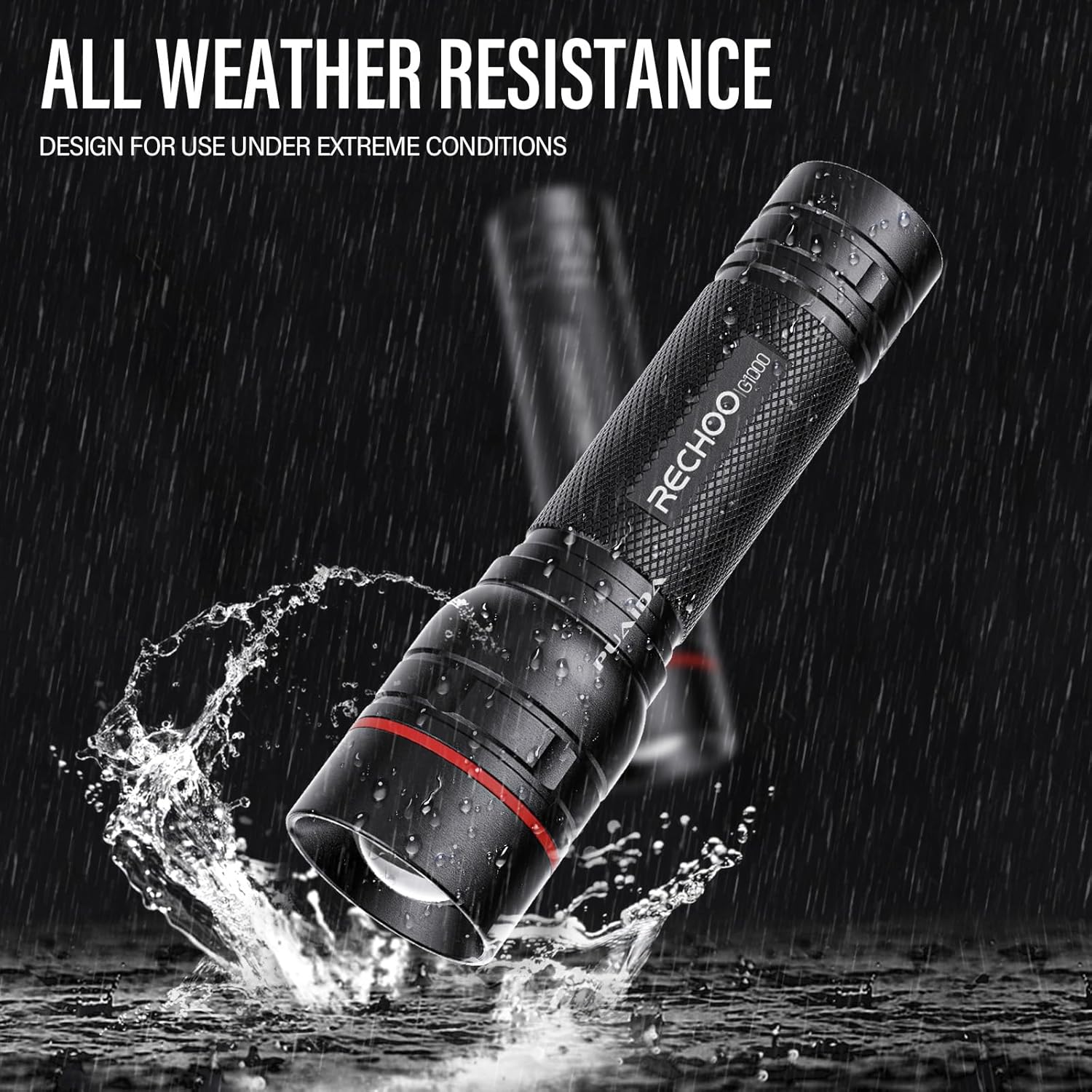 RECHOO Rechargeable Flashlight
