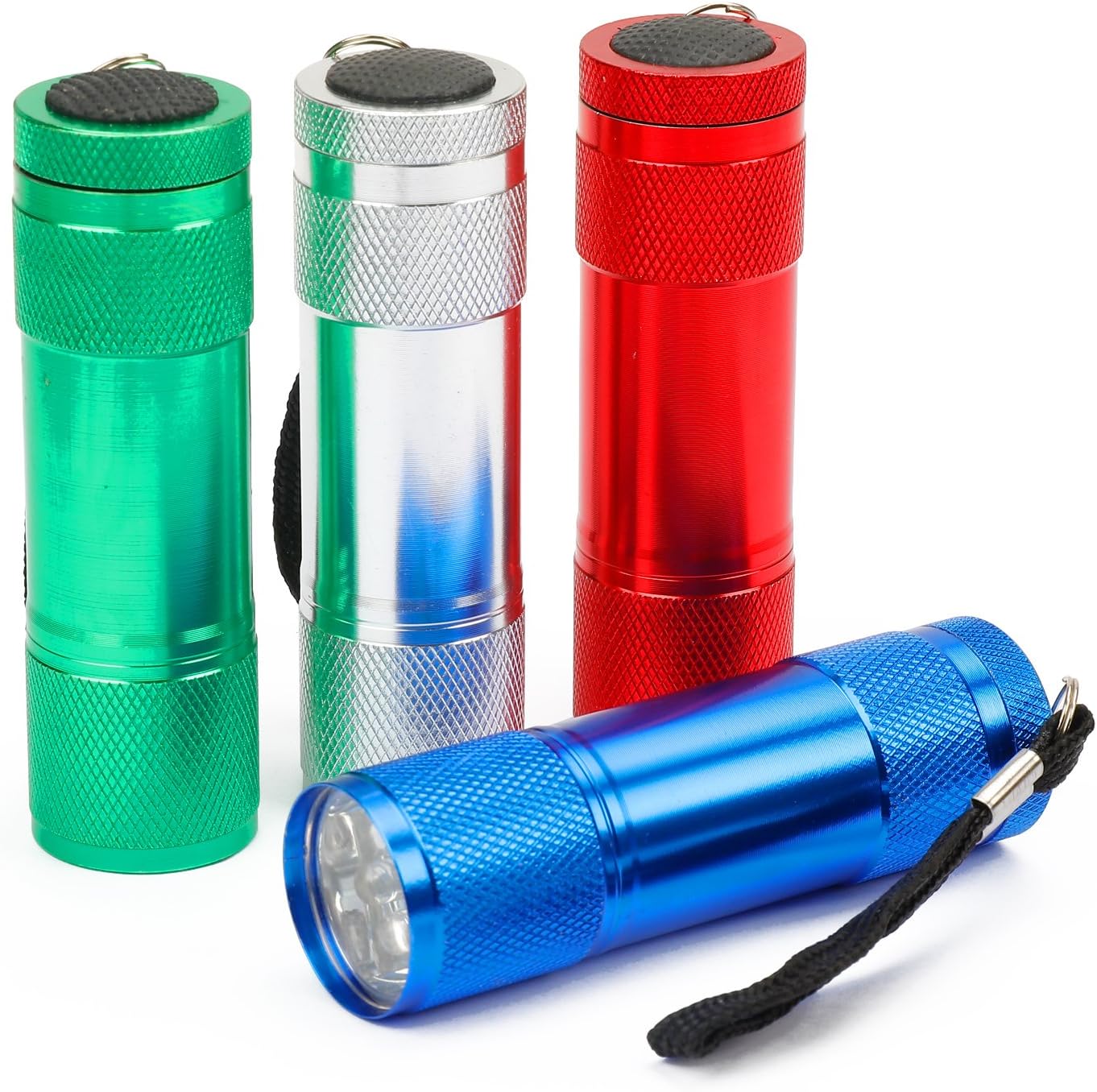 FASTPRO 4-Pack Aluminum LED Flashlight Set