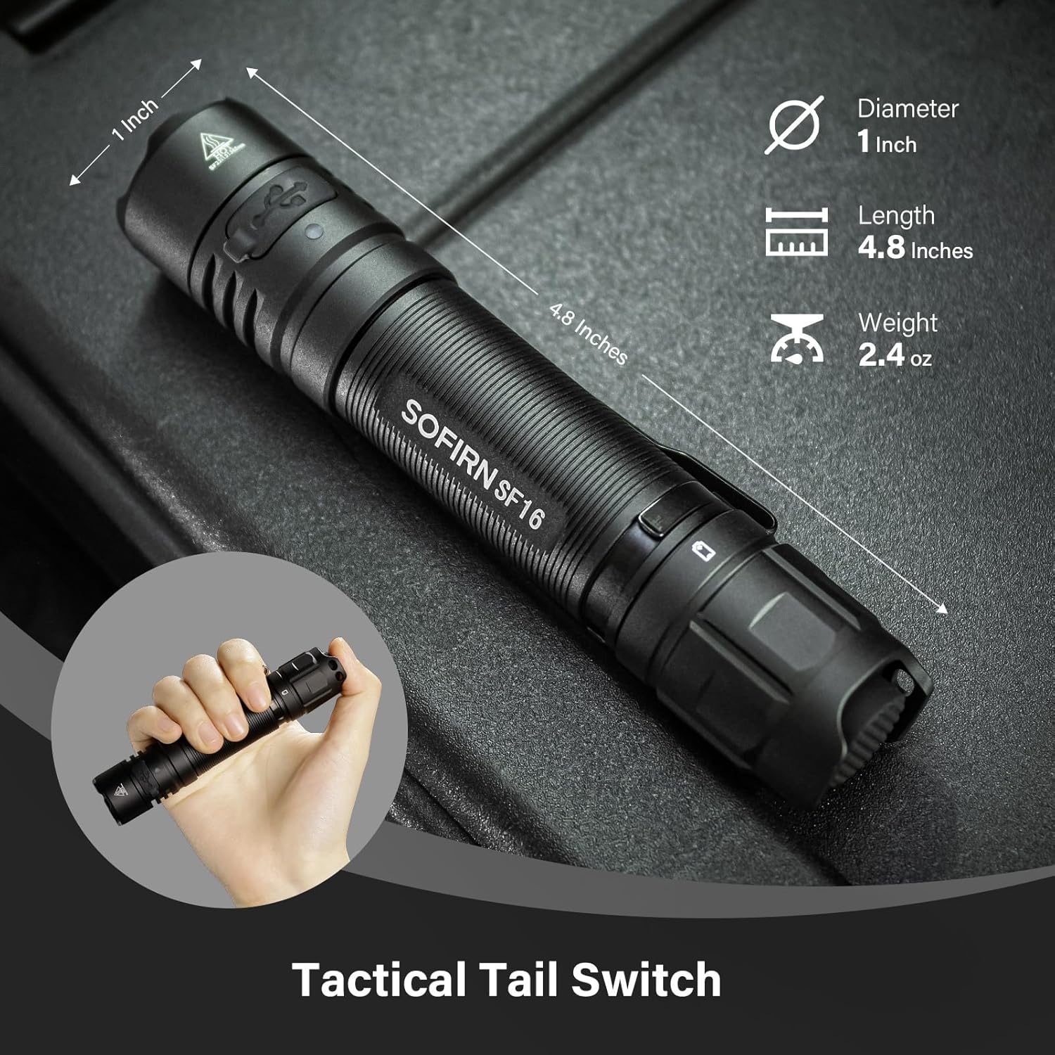 Essential for Detecting Pet Stains 365nm UV Flashlight from 77outdoor