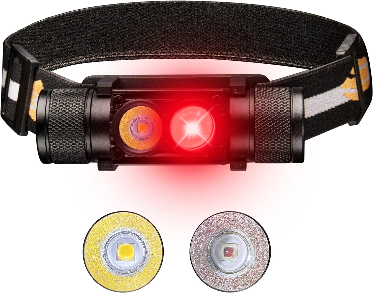 Packed with Power D25LR Headlamp for Hiking Camping