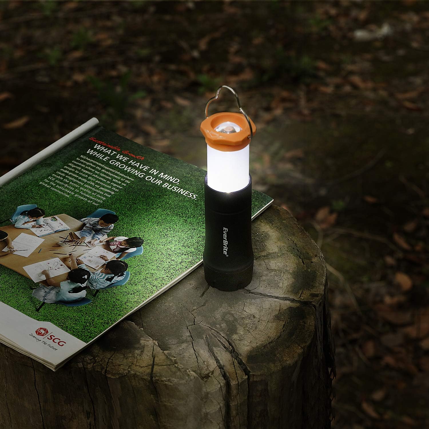 2-in-1 LED Mini Lantern Headlamp