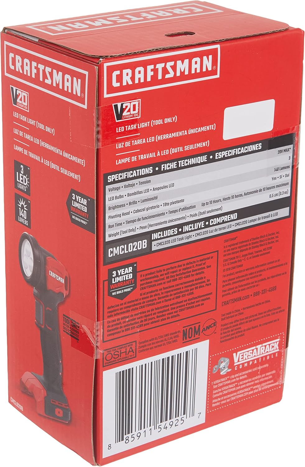 Craftsman V20 LED Work Light