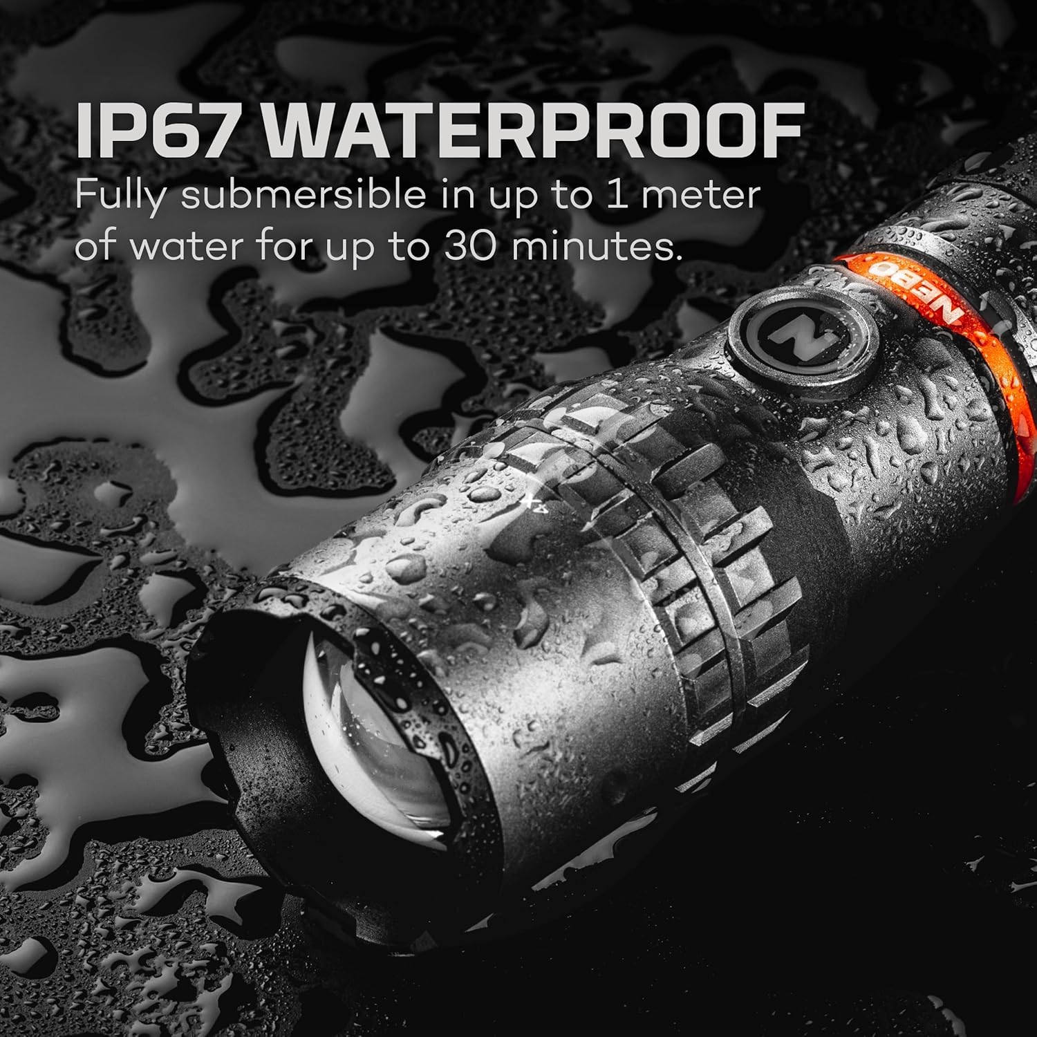 NEBO Slyde King Rechargeable LED Flashlight