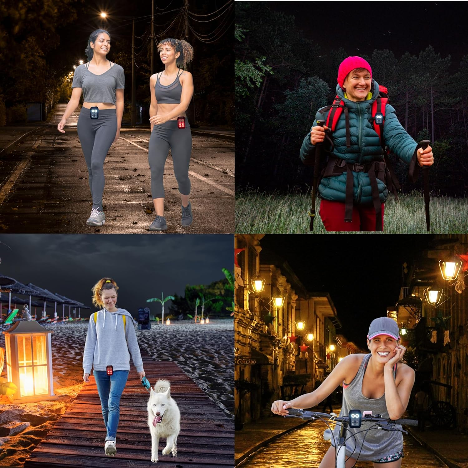 Light Up Your Path - Hands-Free Safety Clip