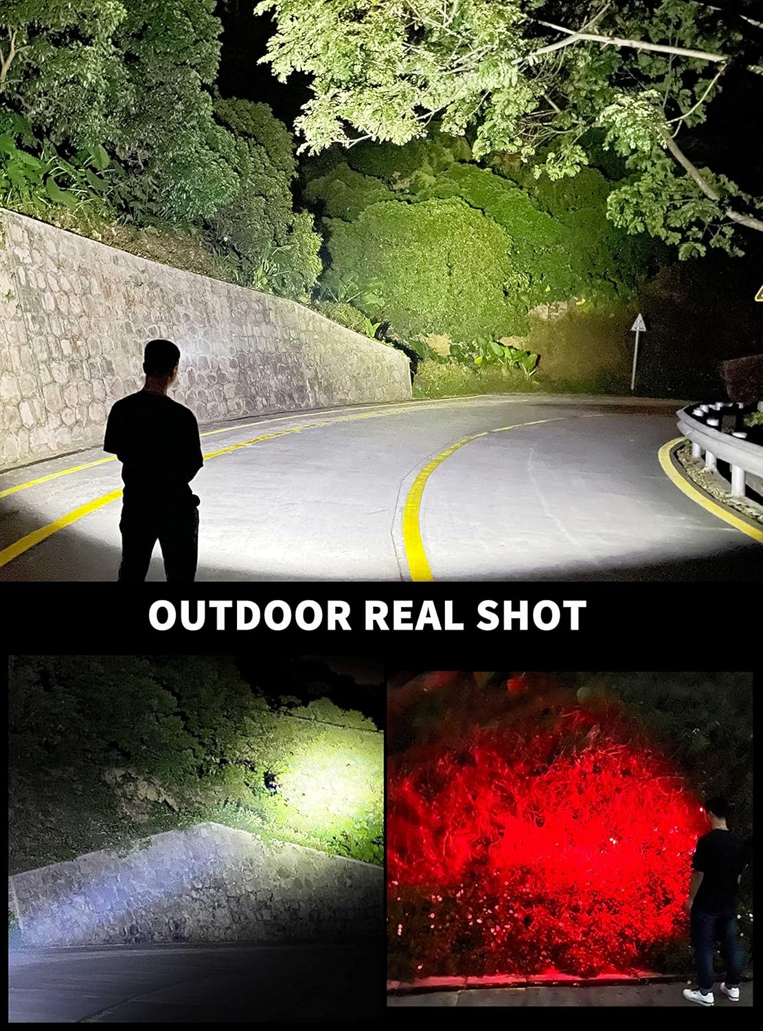 DARKBEAM Rechargeable LED Headlamp